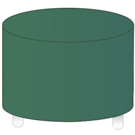 Funda impermeable verde para barbacoa de 75x75x101 cm