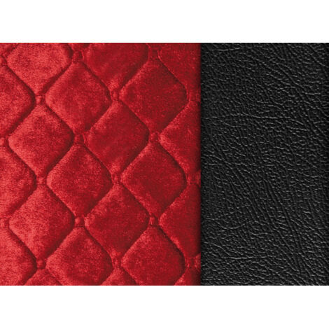 Lolita, Coprisedile In Skeentex E Poliestere - Nero/Rosso