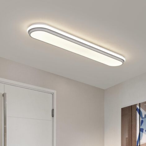 LOLLANDA Plafonnier LED moderne, luminaire encastré minimaliste et applique murale — Idéal pour les cuisines, les salles manger chambres (Lumière chaude)