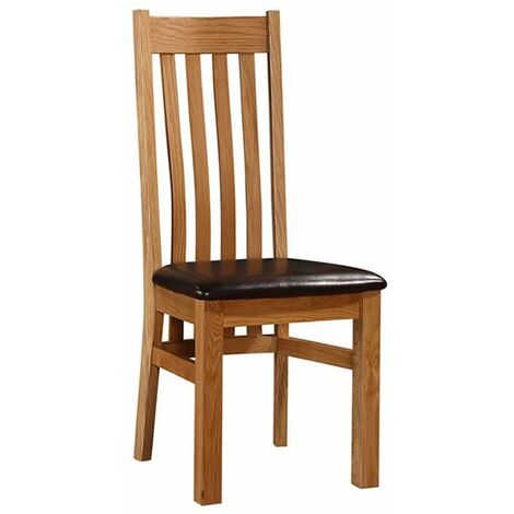 main image of "Lolo Chair Oak High Wood Oak Frame"
