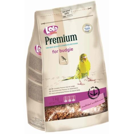 LoLo Pets PREMIUM 1 kg di cibo per parrocchetti