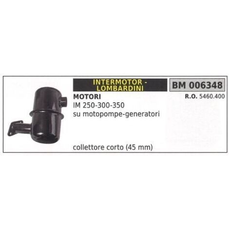 LOMBARDINI silencieux moteur-pompe générateur IM 250 300 350 006348