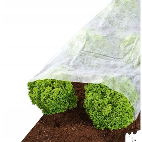 Lona agrotextil (invierno-primavera) Parkside blanco 150x1000 cm 0 g/m²