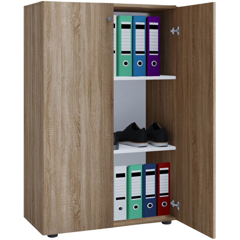Ebuy24 - Bureautique Lona l. 70 x h. 111 x p. 38 cm Sonoma Eiche (Sägerau)