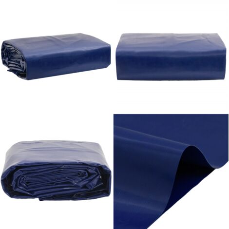 Lona azul 1,5x10 m 650 g/m² - Lona azul - Protección contra el clima