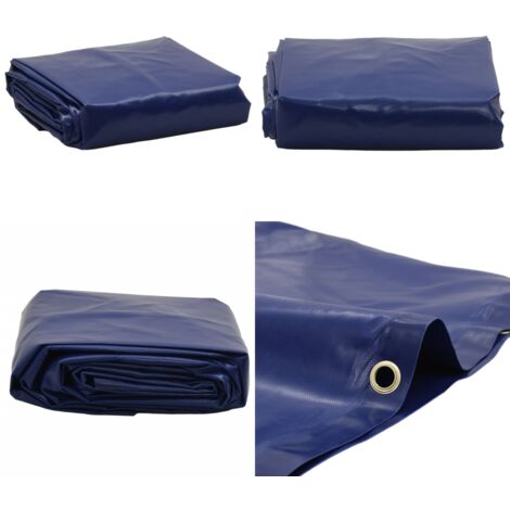 Lona azul 1x2,5 m 650 g/m² - Lona azul - Toldo de PVC
