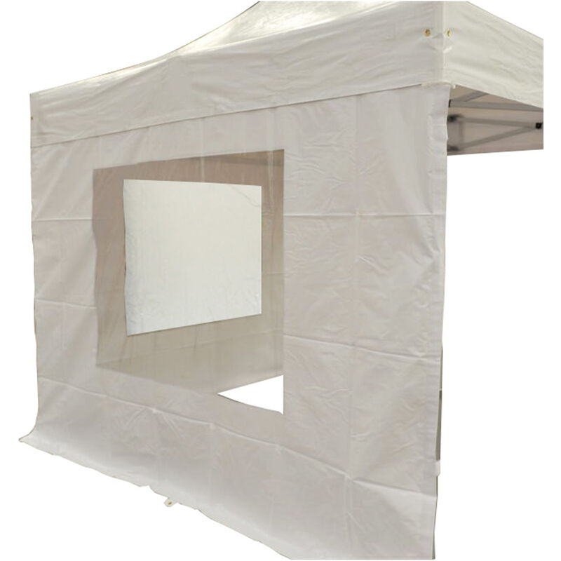 

Lona Costa con ventana 3m PVC 520g / m2 Blanco