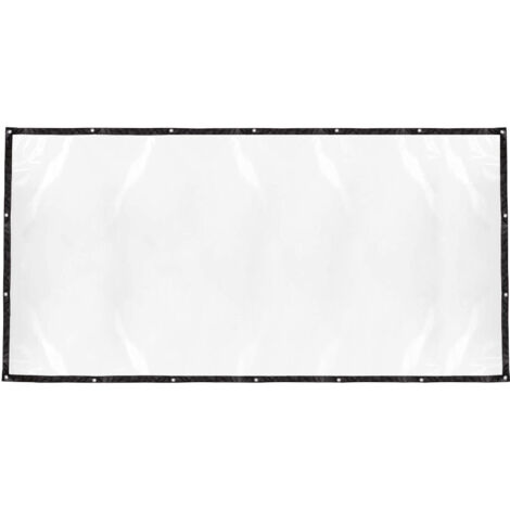 Lona de PE impermeable y transparente para cubrir gallineros e invernaderos, con ojales – 1,5 x 3 m – Negra – 1 unidad