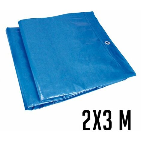 Lona de Protección Ferrestock Impermeable 2 x 3 m Polietileno