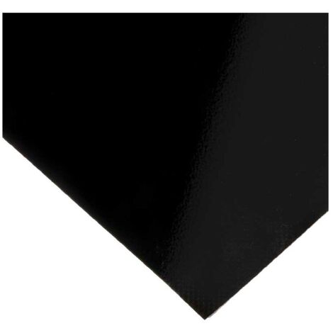 Lona de PVC de 2,5m ancho Rollo - color :Negro