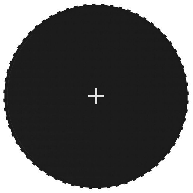 

Lona de Salto para Cama Elástica Redonda Tela Negro 3,66 m - Negro - Vidaxl