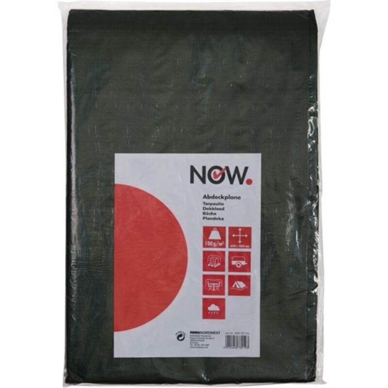 

Lona de tela Multi Tarp Stand.B.5000xL.6000mm verde oliva G.100g / m²