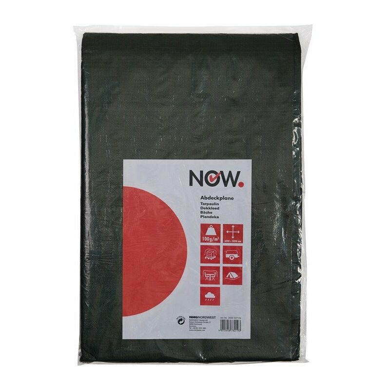 

Lona de tela Multi Tarp Stand.B.4000xL.5000mm verde oliva G.100g / m²