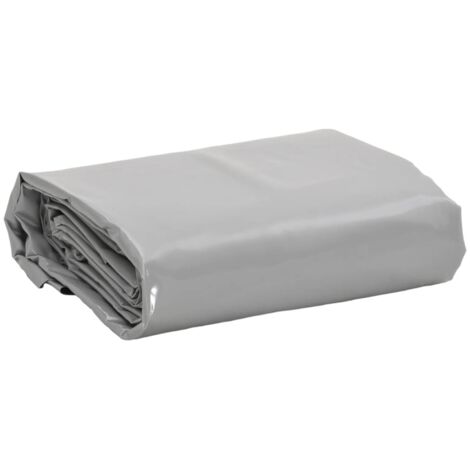 Lona gris 3x3 m 650 g/m² vidaXL