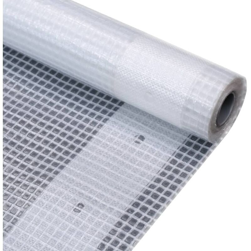

vidaXL Lona impermeable 260 g/m² 2x5 m blanca - Blanco