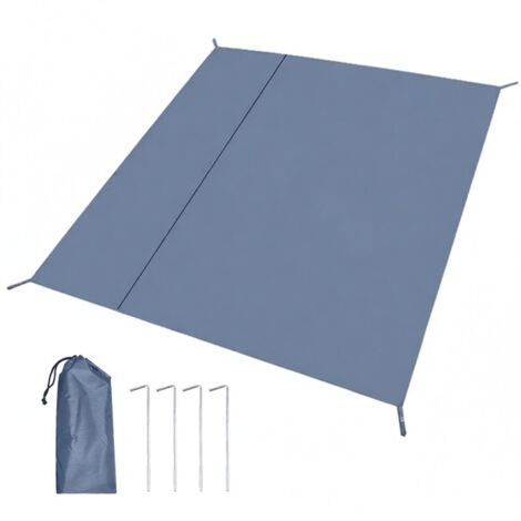 Lona impermeable y resistente a los desgarros para tiendas de campaña, gruesa y duradera, ideal para picnics y viajes. Esterilla de playa resistente para senderismo y trekking.