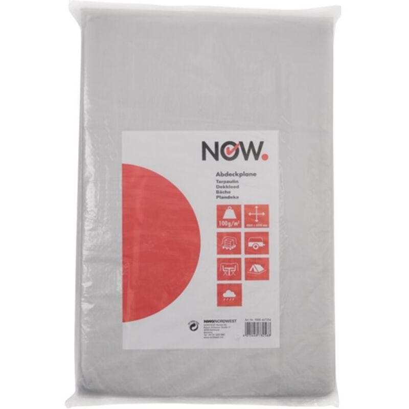 

Lona multiusos B2000xL3000mm con ojales de aluminio, color natural AHORA