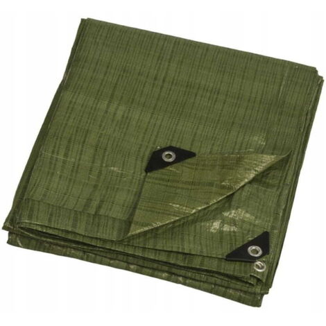 Lona protectora impermeable, verde, universal, 3x3 m