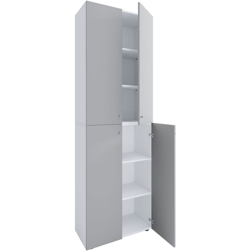 Ebuy24 Büroschrank Aktenschrank Lona 6fach