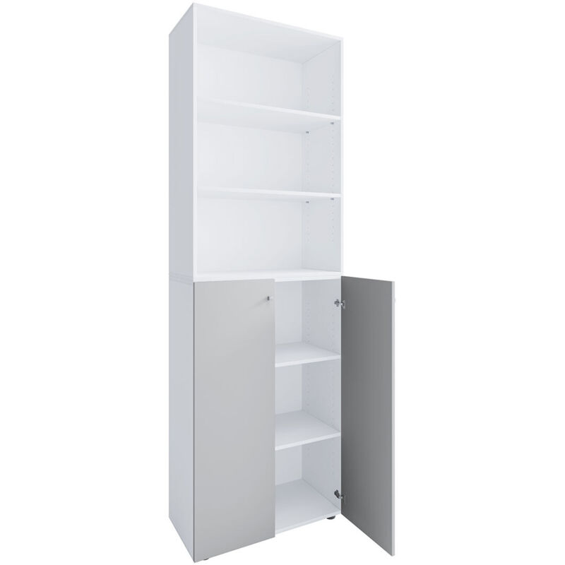 Ebuy24 Büroschrank Aktenschrank Regal Lona 6f