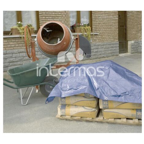 Lonas Nort Protex  120 gr. Nortene 5 x 8m Azul
