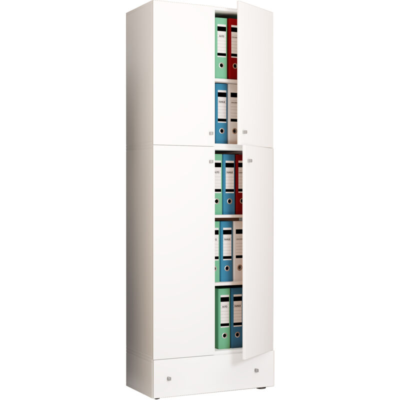 Ebuy24 Büroschrank Aktenschrank Lona 5fach S