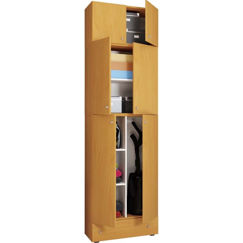 Ebuy24 Holz Besenschrank Putzschrank Lona Sa