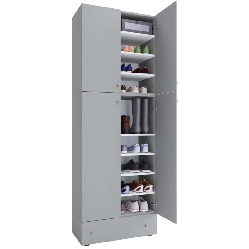 Ebuy24 - Schuhschrank Kleiderschrank Lona 9f A
