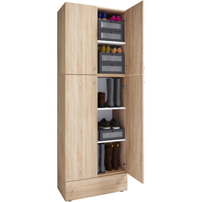 Ebuy24 Schuhschrank Kleiderschrank Lona 5f S