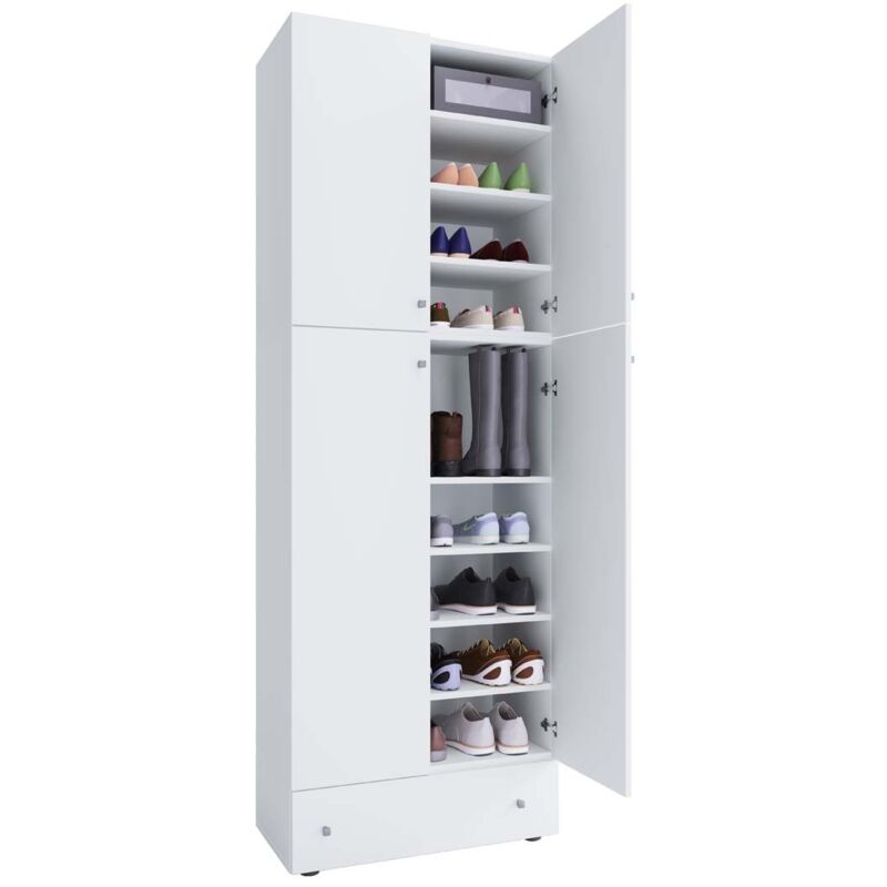 Ebuy24 - Schuhschrank Kleiderschrank Lona 9f A