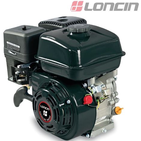 Loncin G200F Motore benzina 4 tempi HP 6,5 albero CILINDRICO 19,05 mm 196 CC