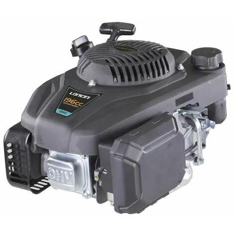 Moteur thermique tondeuse 196cm³ V200 – OHV 2,6 kW à 3600 tr/min – Démarrage manuel – Compatible Briggs et Honda – Loncin