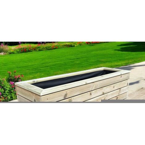 London Garden Planter - Pressure Treated Wood - L150 x W60 x H60 cm