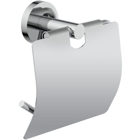 LONDON Toilettenpapierhalter, Chrom, mit Deckel