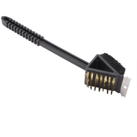 Long Handle BBQ Grill Cleaning Brush Barbecue Kitchen Cleaning Tool