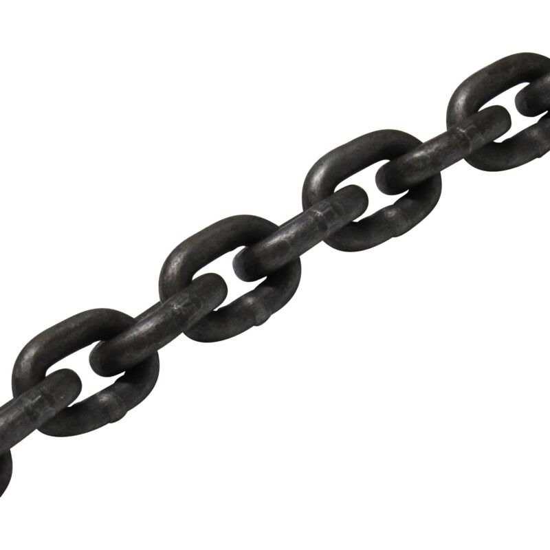 Securefix Direct - Long Link Welded Chain Self Coloured 5-26MM (General Purpose Boat Mooring Anchor Marine DIN763)