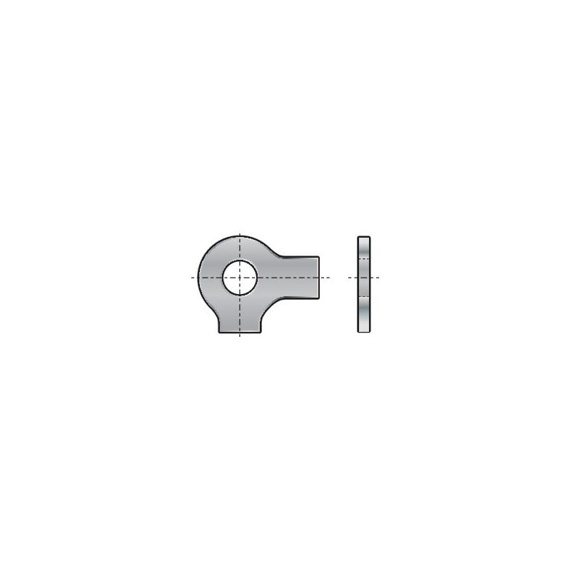 Qualfast - M14 Long Tab Washer with Wing -A4 St/Steel din 463- you get 10