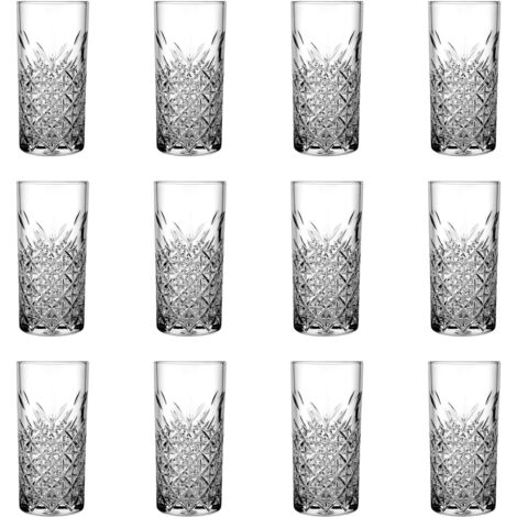 Longdrinkgläser, Trinkgläse - 12er-Set - Timeless, 295 ml