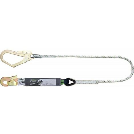 Longe antichute en corde tressée avec 2 crochets automatiques - 1.5 m - FA3050315