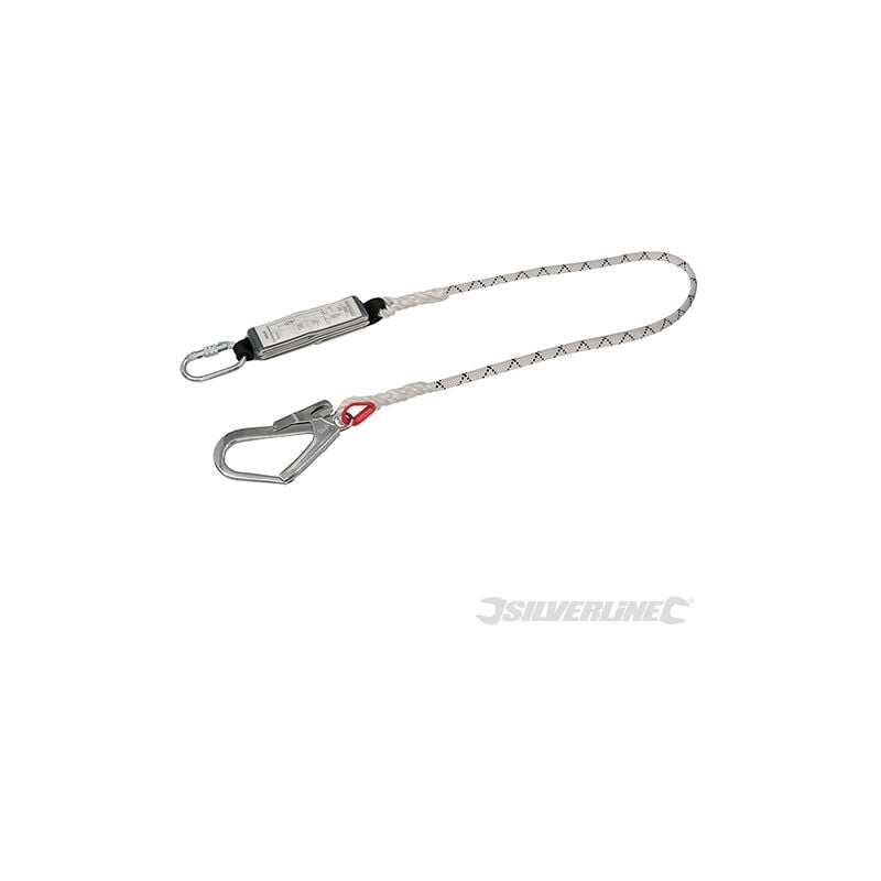 Silverline - 253162 Cuerda con absorbedor de energía