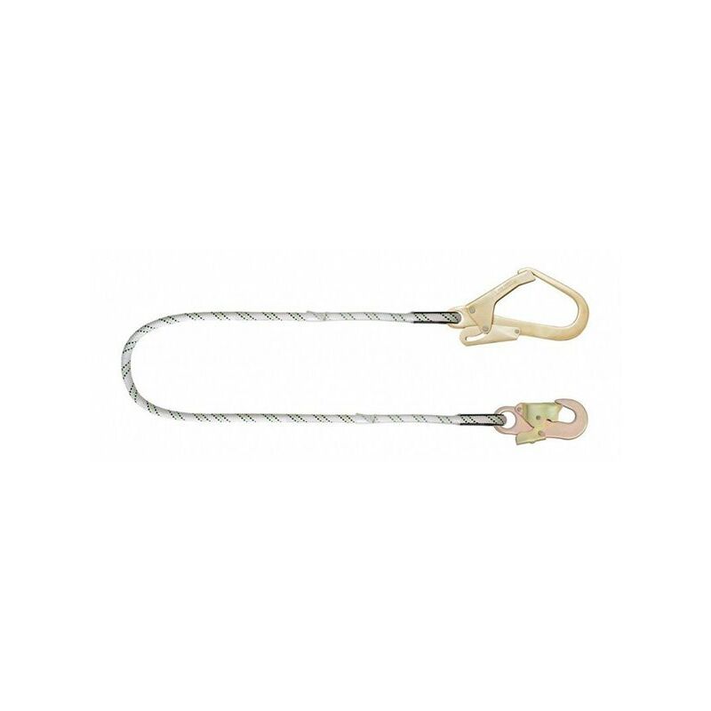 Longe de retenue en corde tressée avec connecteurs - 1.5 m - FA4050315