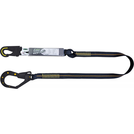 Longe diélectrique en sangle avec absorbeur d'énergie et connecteurs - 2 m - FA3030820