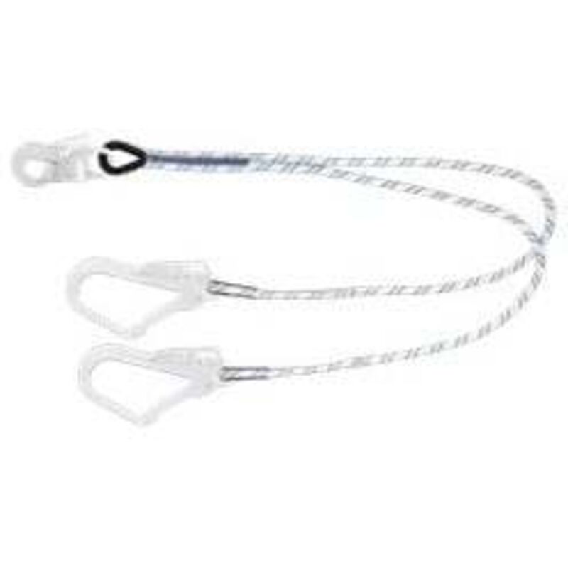 Kratos safety - Longe fourche en corde tressée