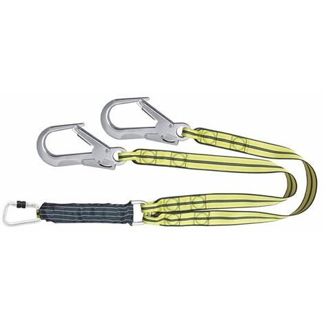 Longe fourche en sangle avec absorbeur d'énergie - ATEX - 1,5 m - FA3040315