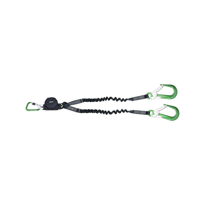 Longe fourche - sangle élastique - arêtes vives - 1.5 m - FA3082015