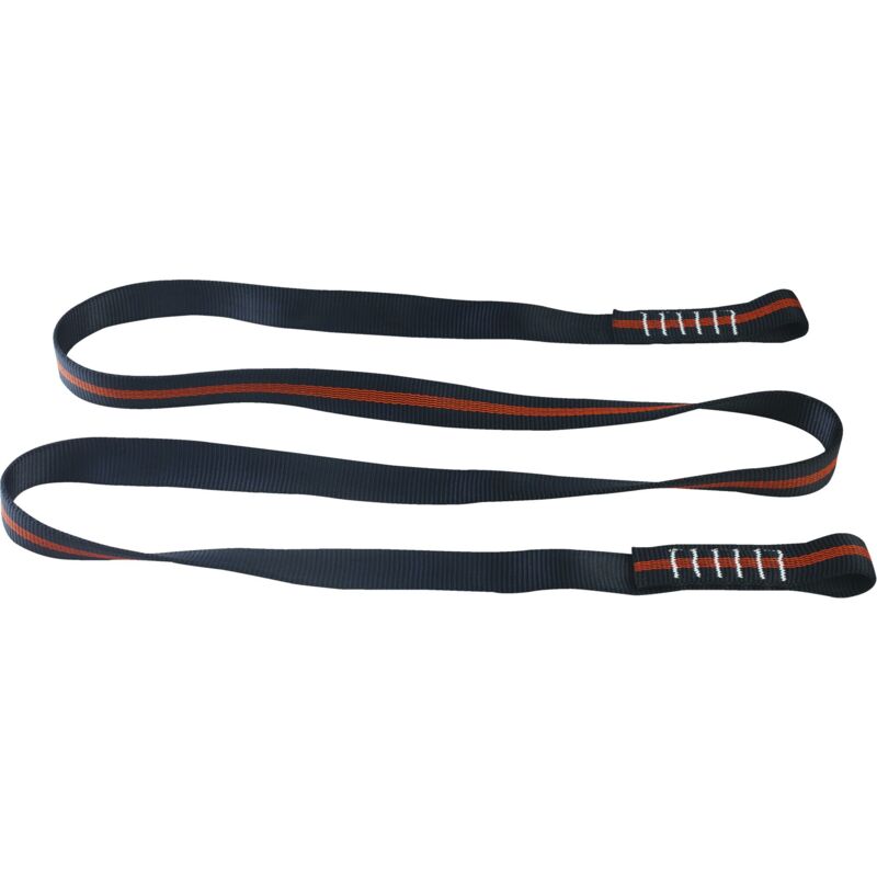Longe point d'ancrage 1,5M Negro/Naranja