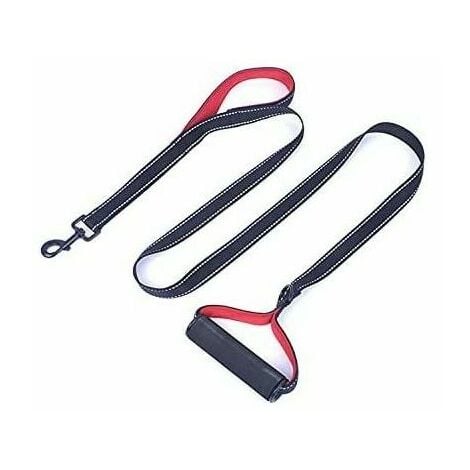 Longe pour Chien 1.8m,Laisse Chien,Longe pour Chien,Laisse Chien Nylon, pour Petit, Moyen Gros & Grand ,Laisse de Chien Robuste ( Noir)