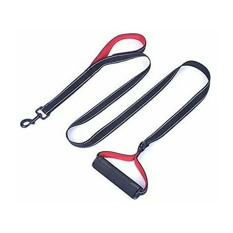 Longe pour Chien 1.8m,Laisse Chien,Longe pour Chien,Laisse Chien Nylon, pour Petit, Moyen Gros & Grand ,Laisse de Chien Robuste ( Noir)