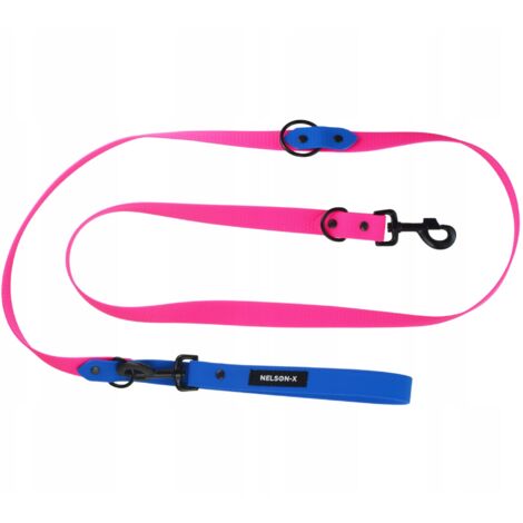 LONGE RÉVERSIBLE IMPERMÉABLE NELSON-X PVC DARRO 2 M/2,5 CM STD NOIR HEXA