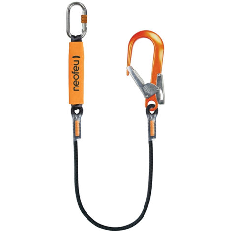 Longe simple en sangle 1.5m avec mousqueton Neofeu